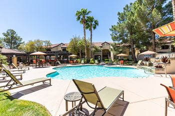 Refreshing pool at Aviara Apartments, Nevada, 89147